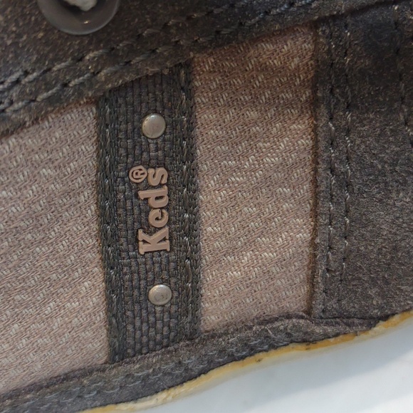Keds Women's Gray Suede & Taupe Mesh Lace Up Sneakers WH39440 - Picture 15 of 15